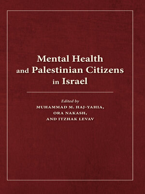 cover image of Mental Health and Palestinian Citizens in Israel